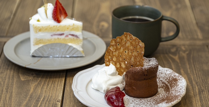 ショートケーキなど、シンプルで王道のメニューほど「より美味しく」を追求している。